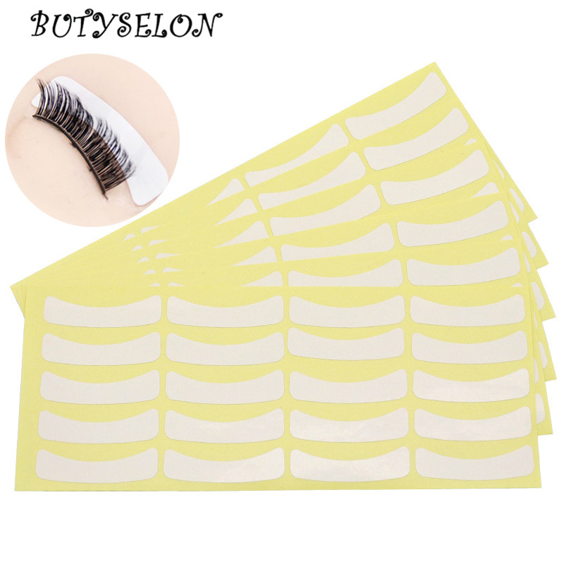 Eyelash Extension For Asian Eyes - 100 쌍 속눈썹 연장 종이 패치