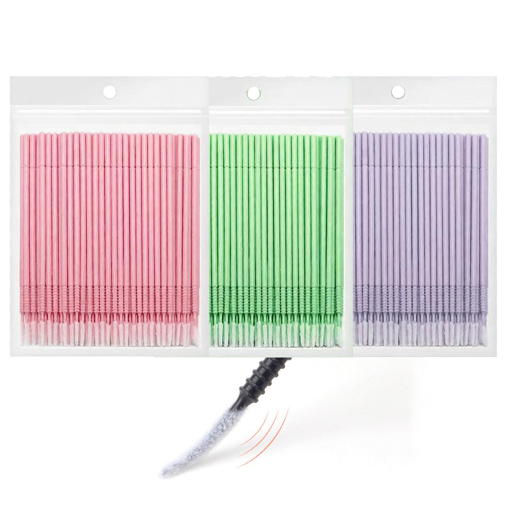 500개 속눈썹 연장 클리닝 면봉 긴/짧은 팁 속눈썹  - Lash Adhesive Glue 리뷰 및 가격