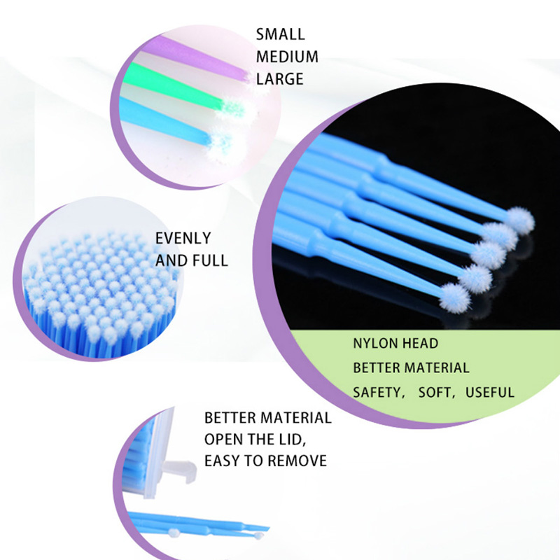 500개 속눈썹 연장 클리닝 면봉 긴/짧은 팁 속눈썹  - Lash Adhesive Glue 리뷰 및 가격