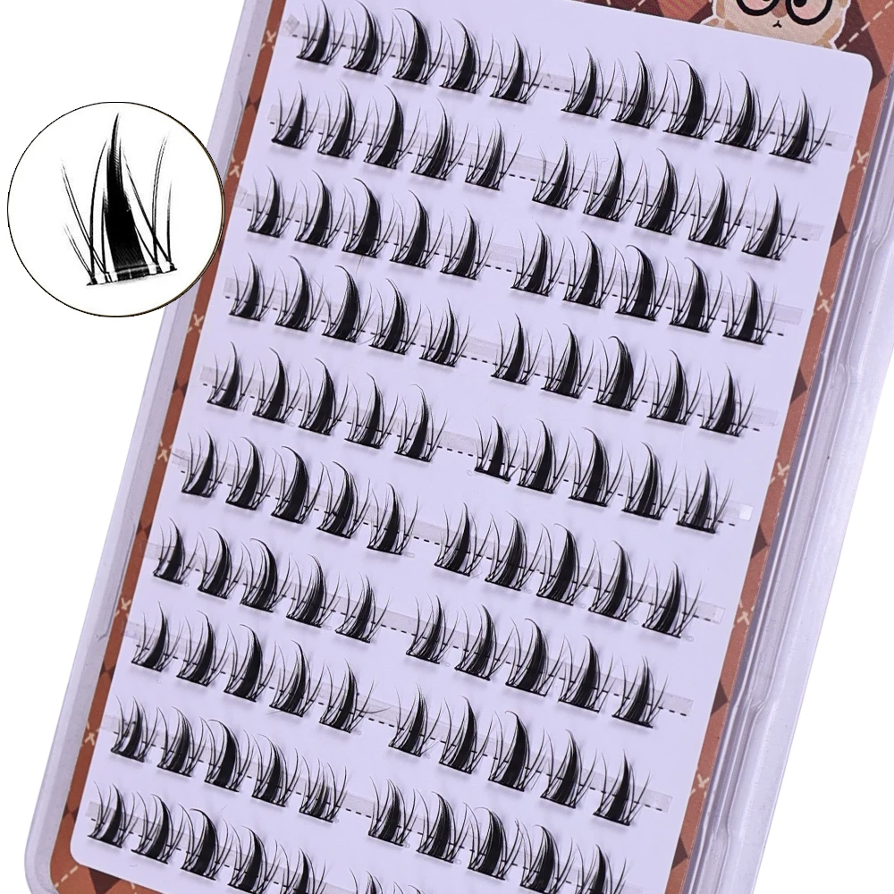 귀여운 토끼 10줄 인조 속눈썹 - 접착제가 없는 DI - Eyelash Extension Japan 리뷰 및 가격