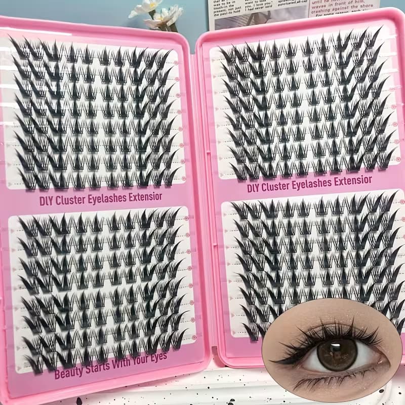 만화풍 속눈썹 클러스터 샤프 320개, 13mm 길이  - Eyelash Extension Japan 리뷰 및 가격