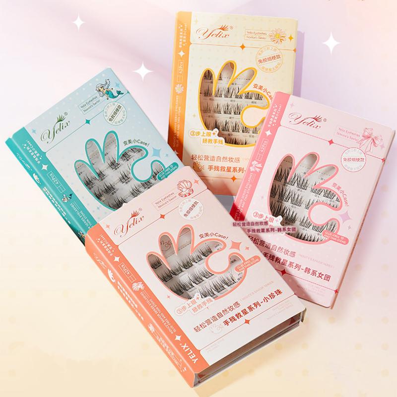 자가 접착 속눈썹 클러스터, 자연스러운 룩, 접착제 없 - Lash Adhesive Glue 리뷰 및 가격