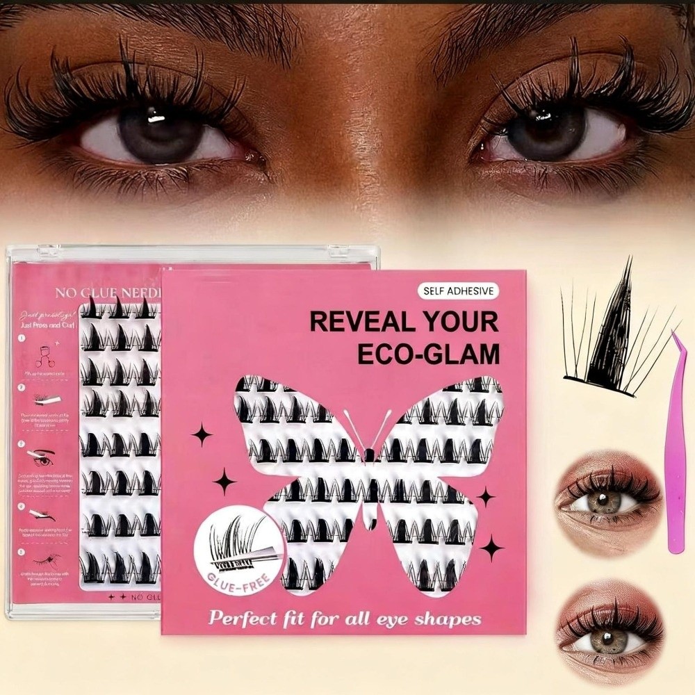 내추럴 룩 DIY 속눈썹 연장 키트 풍성한 무접착 인조 - Eyelash Extension For Asian Eyes 리뷰 및 가격