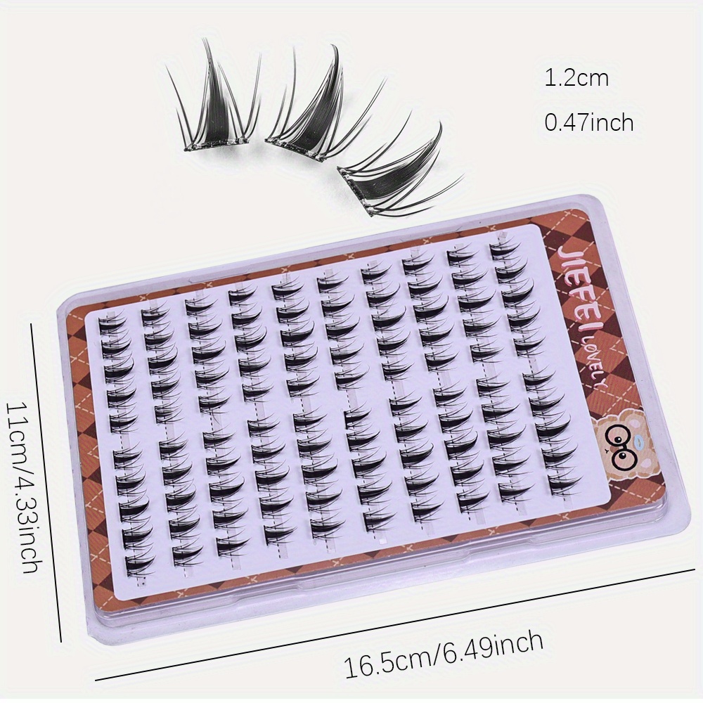 10줄 귀여운 토끼털 속눈썹 글루프리 DIY 클러스터  - Eyelash Extension Japan 리뷰 및 가격