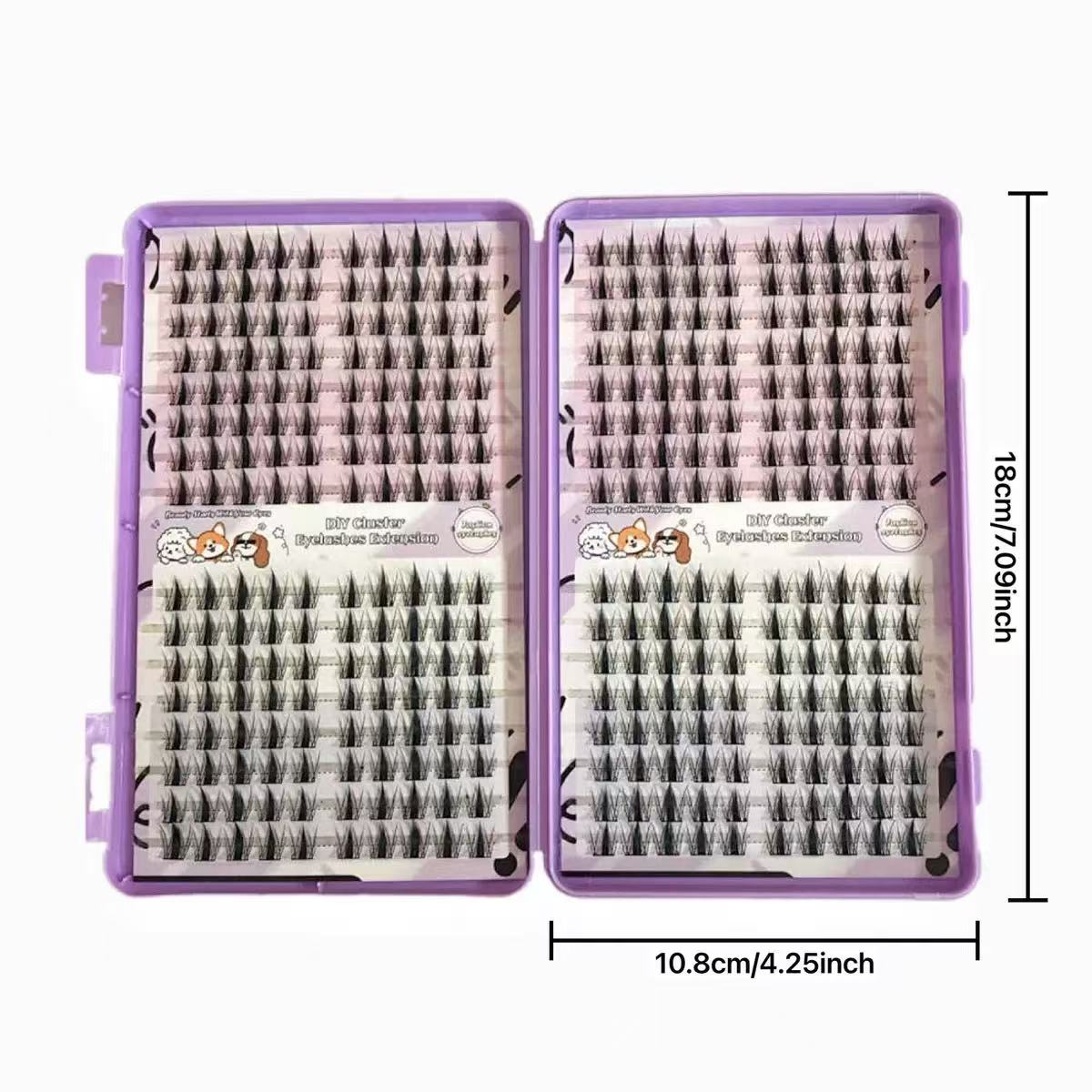 만화풍 속눈썹 클러스터 샤프 320개, 13mm 길이  - Eyelash Extension Japan 리뷰 및 가격