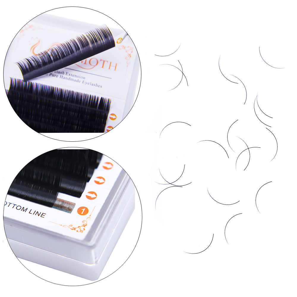 DOSMOTH 10 상자 16 행 7-16mm 밍크 속 - Eyelash Extension For Asian Eyes 리뷰 및 가격