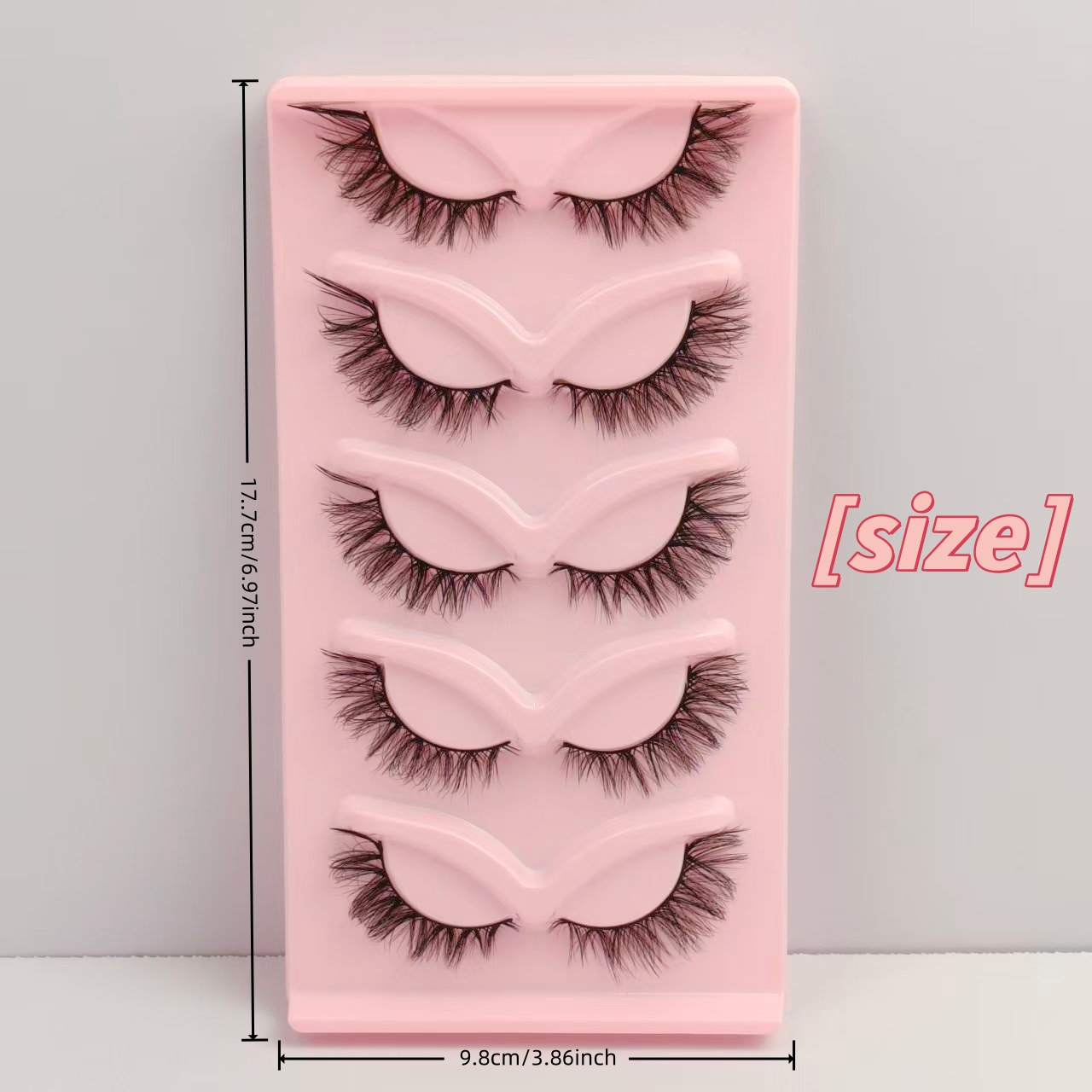 5쌍 아시아 믹스 스타일 인조 속눈썹, 일체형 블랙 스 - Eyelash Extension Japan 리뷰 및 가격