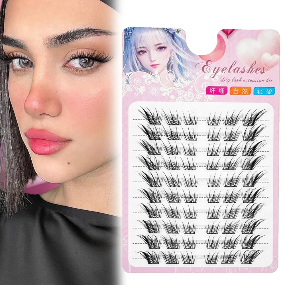 3D 캣아이 클러스터 속눈썹 내추럴 만화 폭스 인조 속 - Eyelash Extension For Asian Eyes 리뷰 및 가격