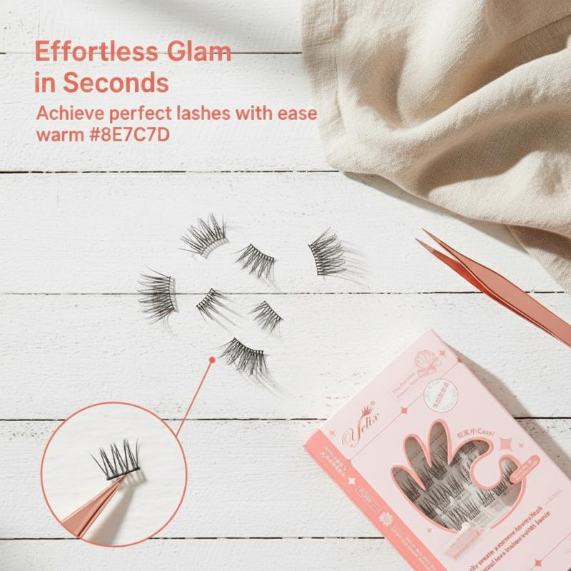 7줄 셀프 접착 속눈썹 접착제 없이 붙이는 인조 속눈썹 - Lash Adhesive Glue 리뷰 및 가격