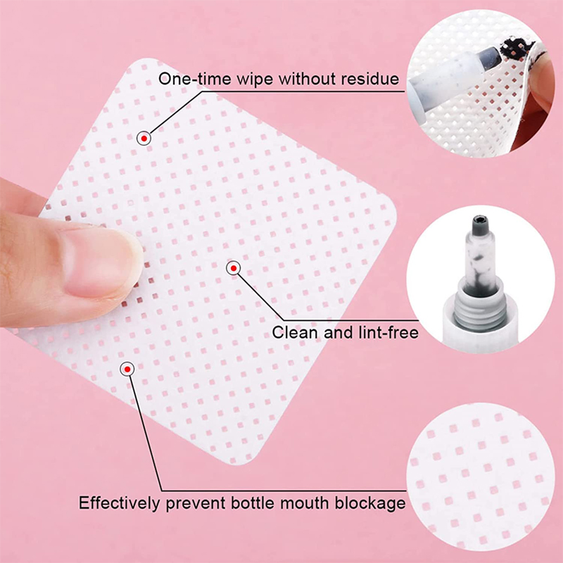 300개입 일회용 보풀 없는 네일 와이프 부직포 네일  - Lash Adhesive Glue 리뷰 및 가격