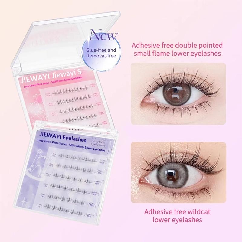 블랙 클러스터 속눈썹 셀프 접착식 접착제 없음 6줄 분 - Lash Adhesive Glue 리뷰 및 가격