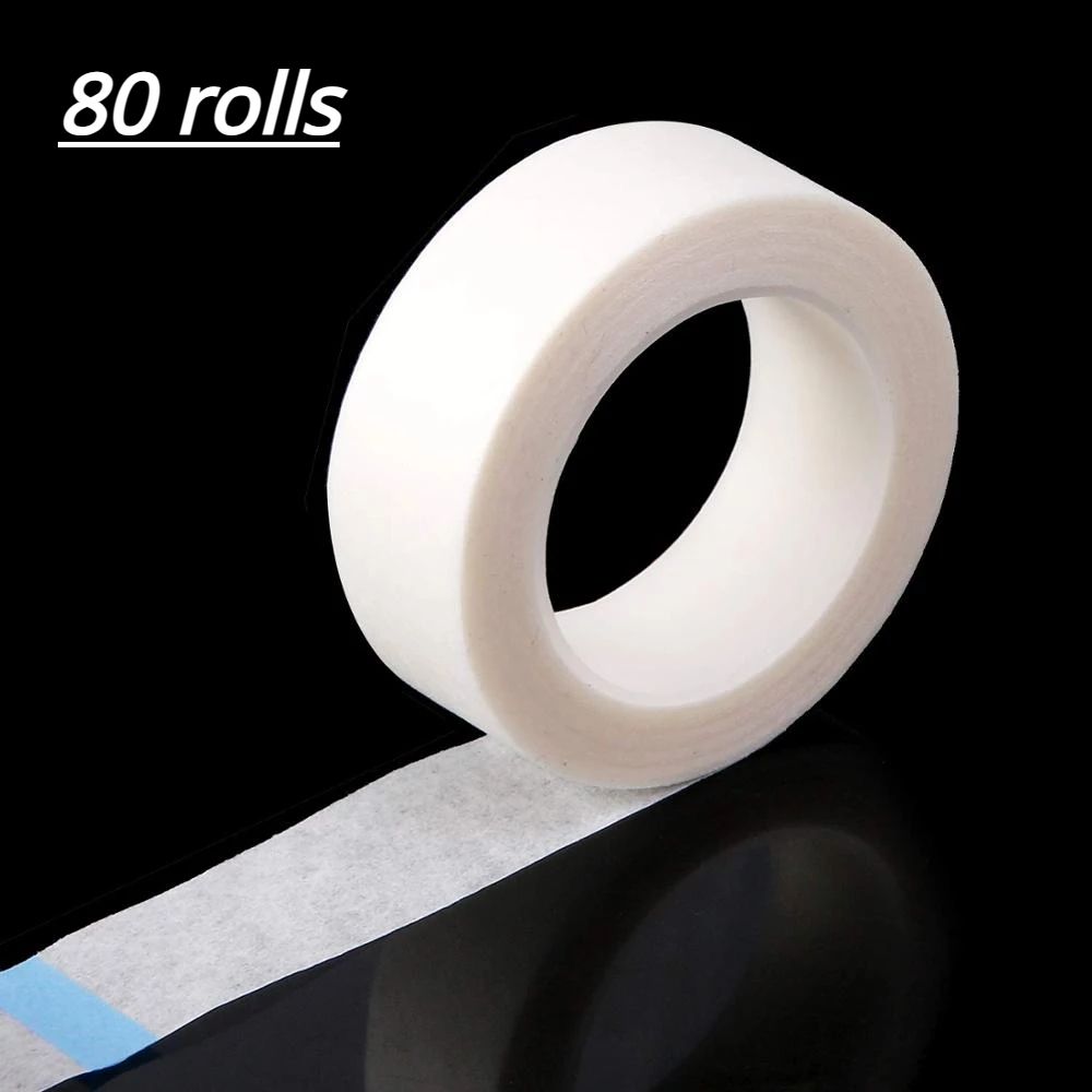 80 개 속눈썹 연장 린트 통기성 부직포 접착 테이프  - Tape Breathable Lash 리뷰 및 가격