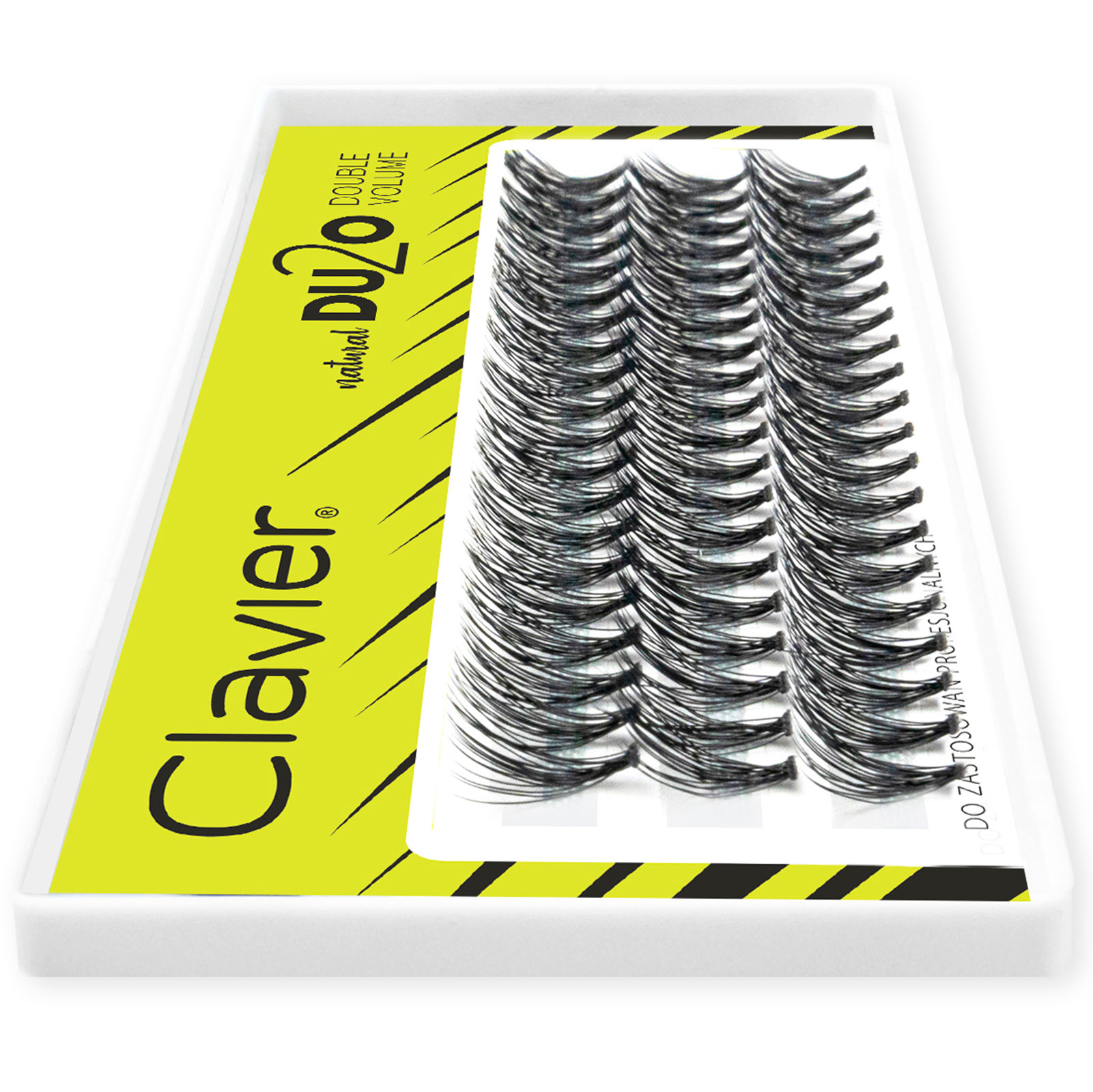 Clavier DU2O 세트당 10박스 속눈썹 20D  - Eyelash Extension Double Volume 리뷰 및 가격