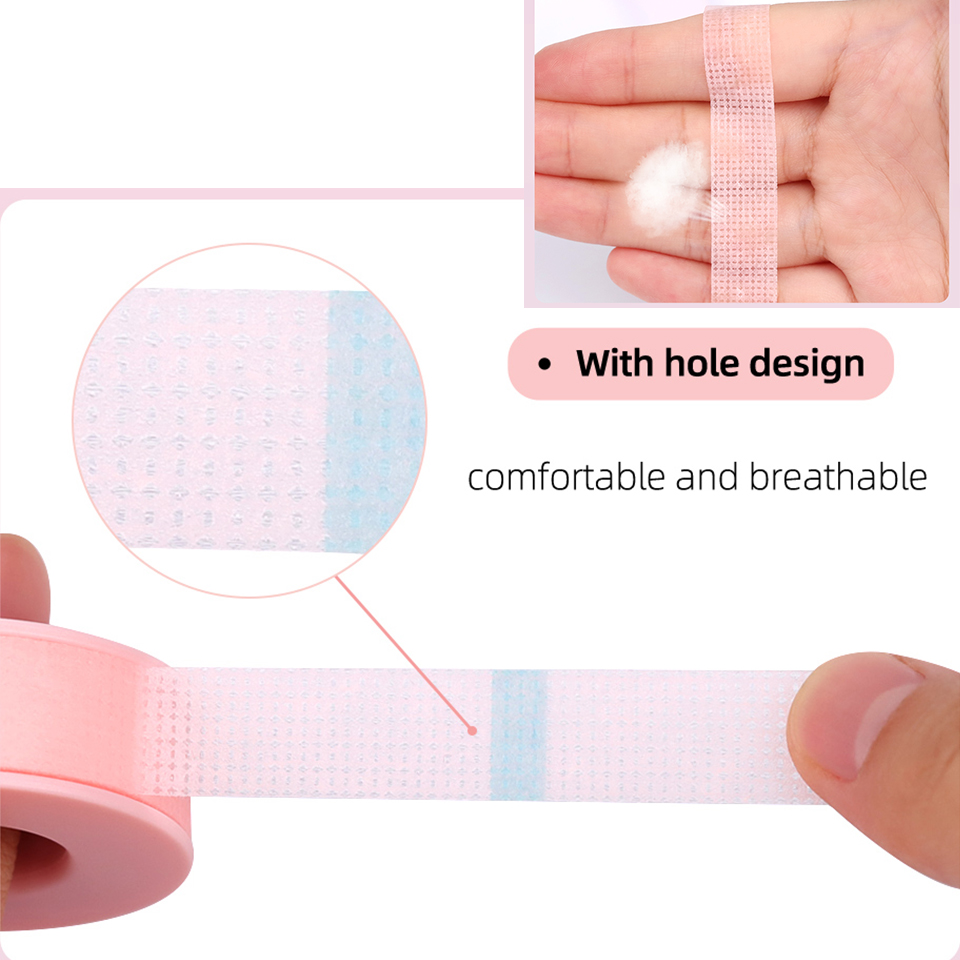 10 롤 속눈썹 연장을위한 실리콘 젤 속눈썹 테이프 눈 - Tape Breathable Lash 리뷰 및 가격
